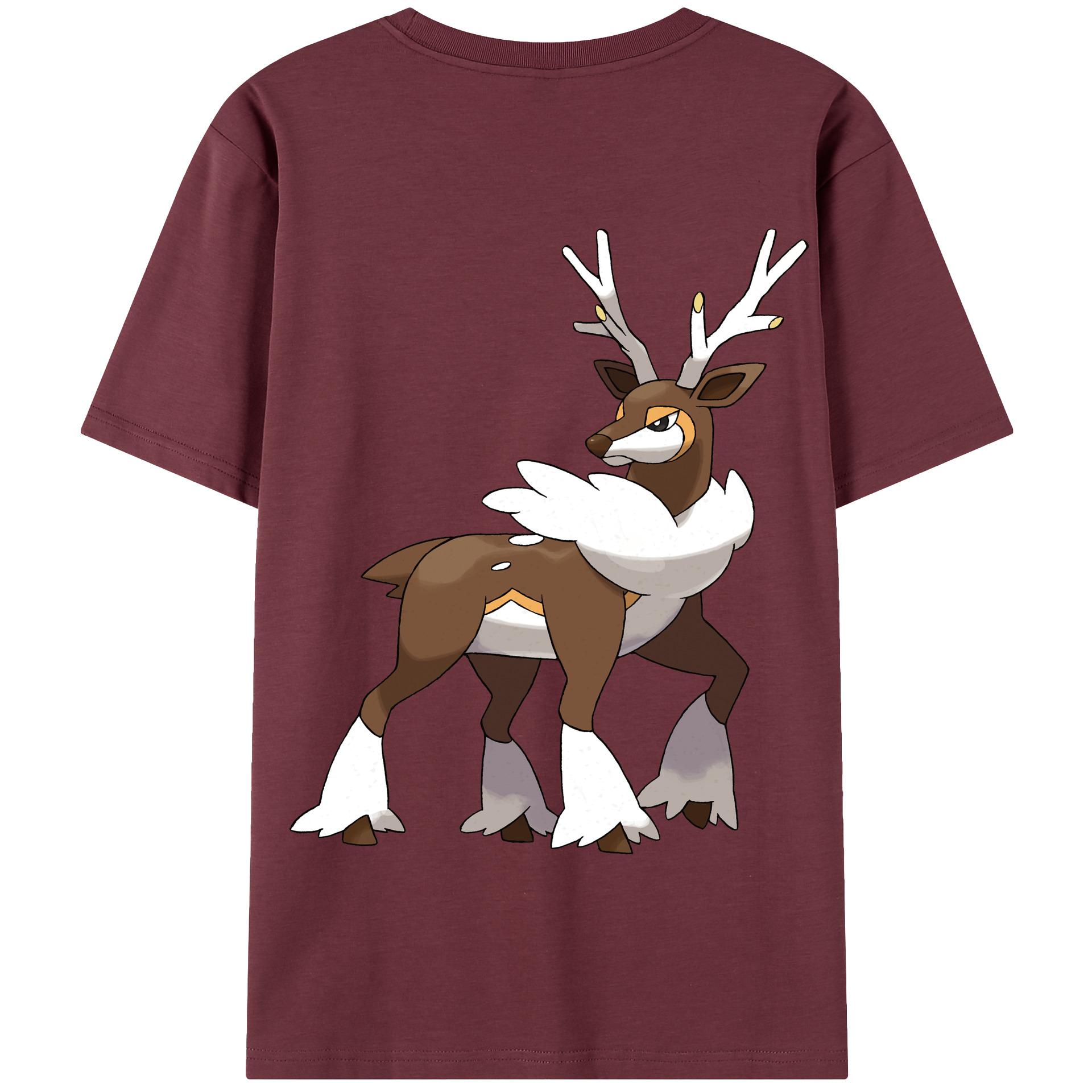 （画像用） ポケットモンスター Pokémon 綿100％半袖Tシャツ（背面プリント）
